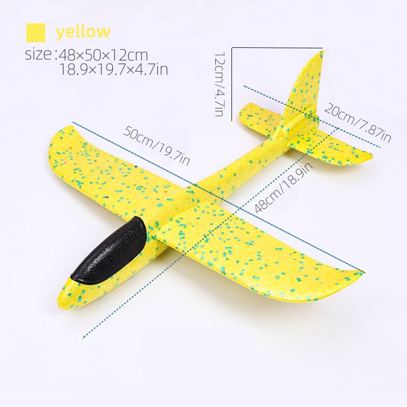 Foam Glider Plane Hand Throwing Airplane Foam Glider Plane Hand Throwing Airplane