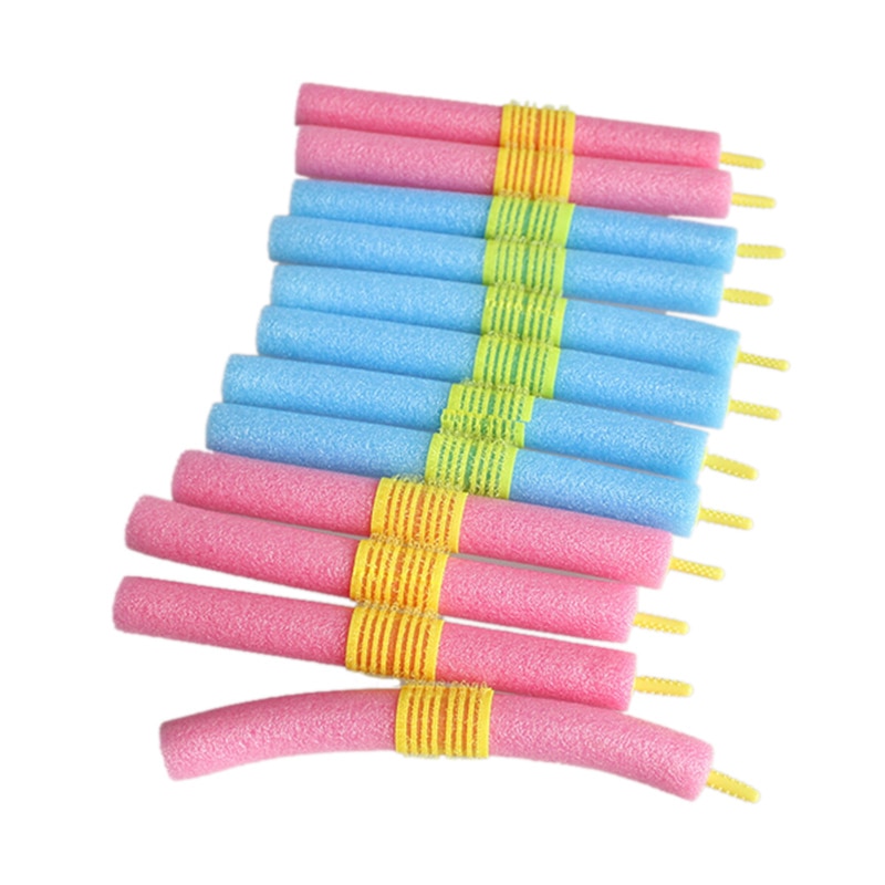 Foam Hair Rollers 12 Pcs Set Foam Hair Rollers 12 Pcs Set