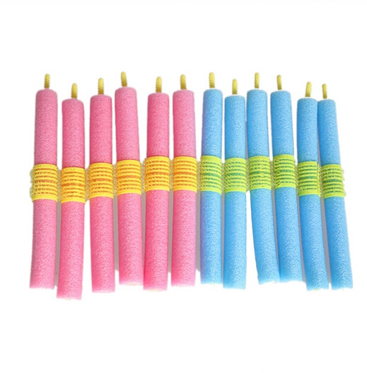 Foam Hair Rollers 12 Pcs Set Foam Hair Rollers 12 Pcs Set