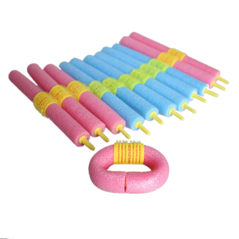 Foam Hair Rollers 12 Pcs Set Foam Hair Rollers 12 Pcs Set