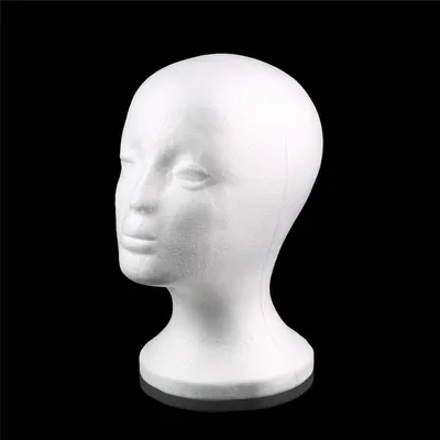 Foam Head Mannequin Display Stand Foam Head Mannequin Display Stand