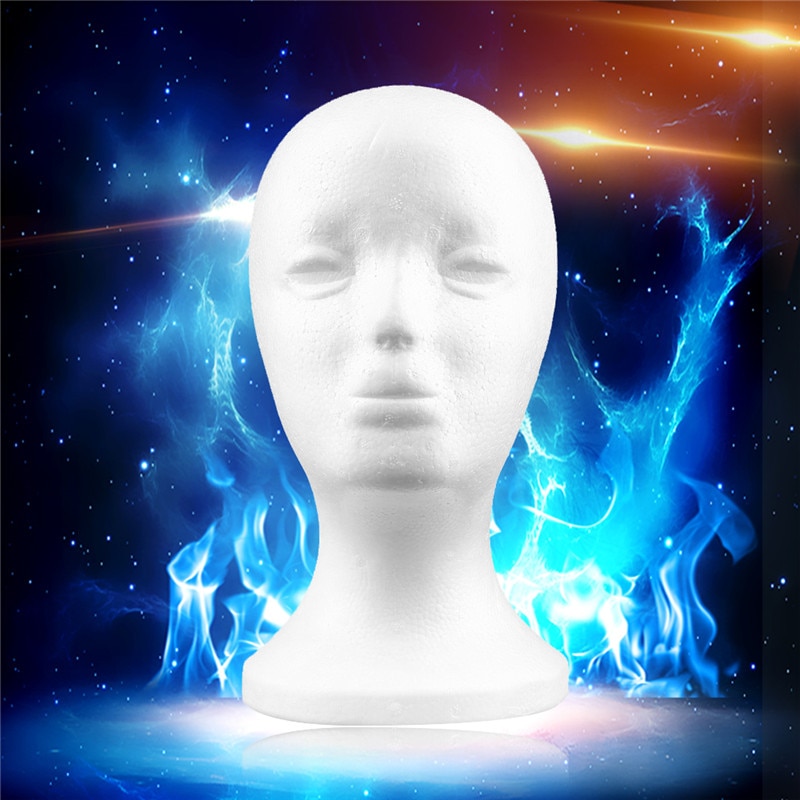 Foam Head Mannequin Display Stand Foam Head Mannequin Display Stand