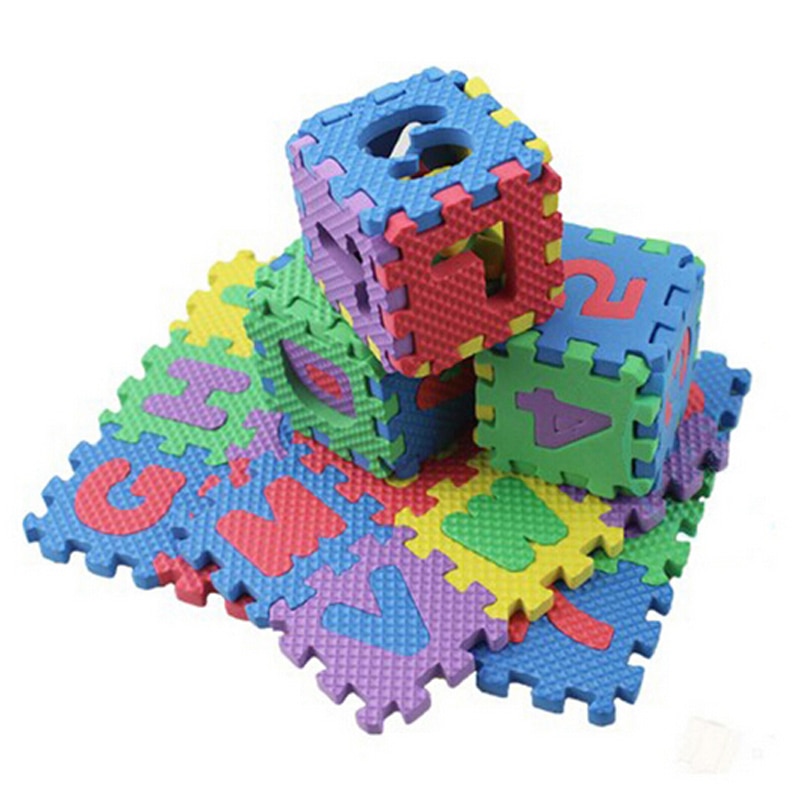 Foam Letter Mat Mini Toy Mats (36 pcs) Foam Letter Mat Mini Toy Mats (36 pcs)