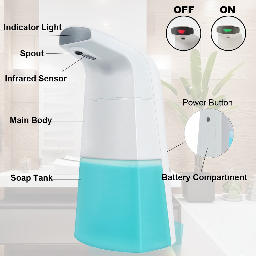 Foam Soap Dispenser Touchless Device Foam Soap Dispenser Touchless Device