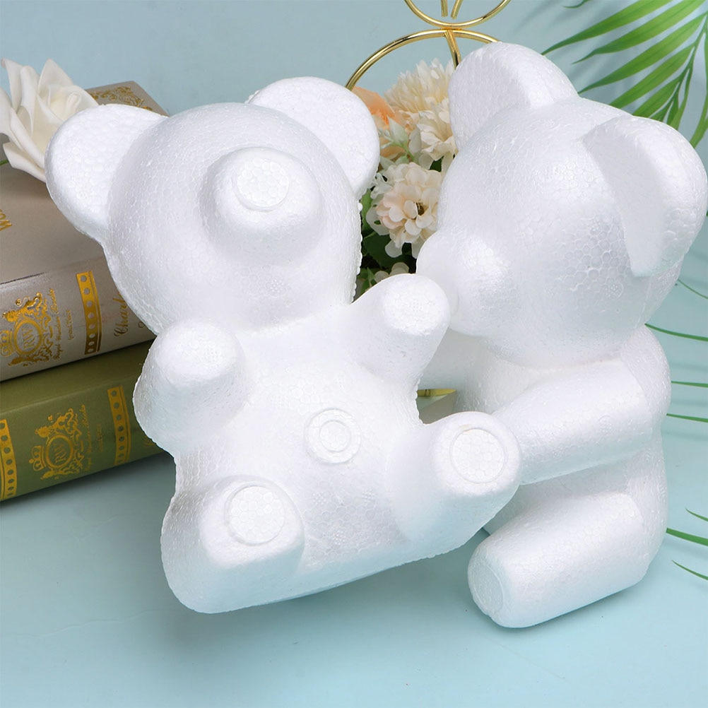 Foam Teddy Bears Flower Molds (3 Pcs) Foam Teddy Bears Flower Molds (3 Pcs)