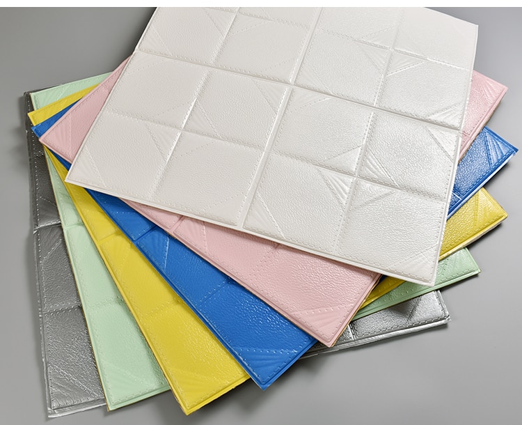 Foam Wallpaper Self-Adhesive Wall Decor Foam Wallpaper Self-Adhesive Wall Decor