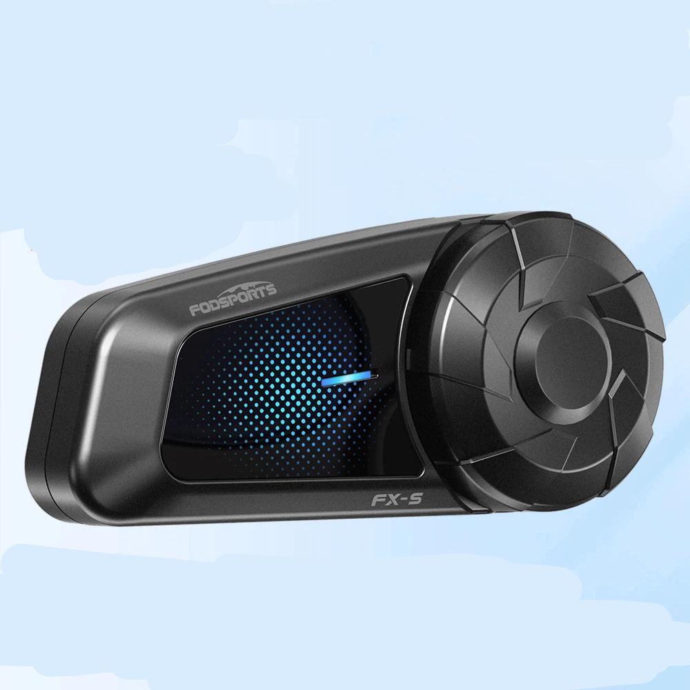 Fodsports FX-S Motorcycle Intercom,Bluetooth Helmet Intercom,Motorcycle Headset,1000M,BT5.4 Fodsports FX-S Motorcycle Intercom,Bluetooth Helmet Intercom,Motorcycle Headset,1000M,BT5.4
