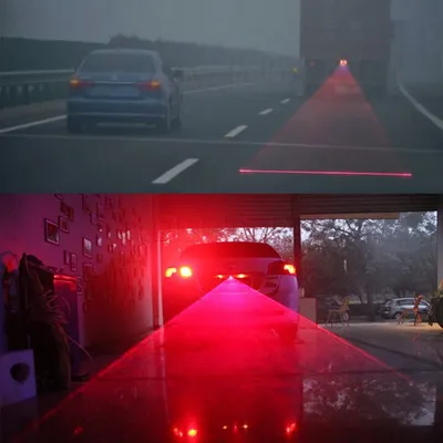 Fog Lights Car Laser Warning Signal Fog Lights Car Laser Warning Signal