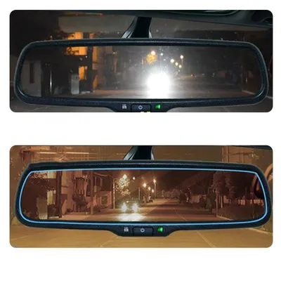 Fogless Anti Glare Rear View Mirror Film Set