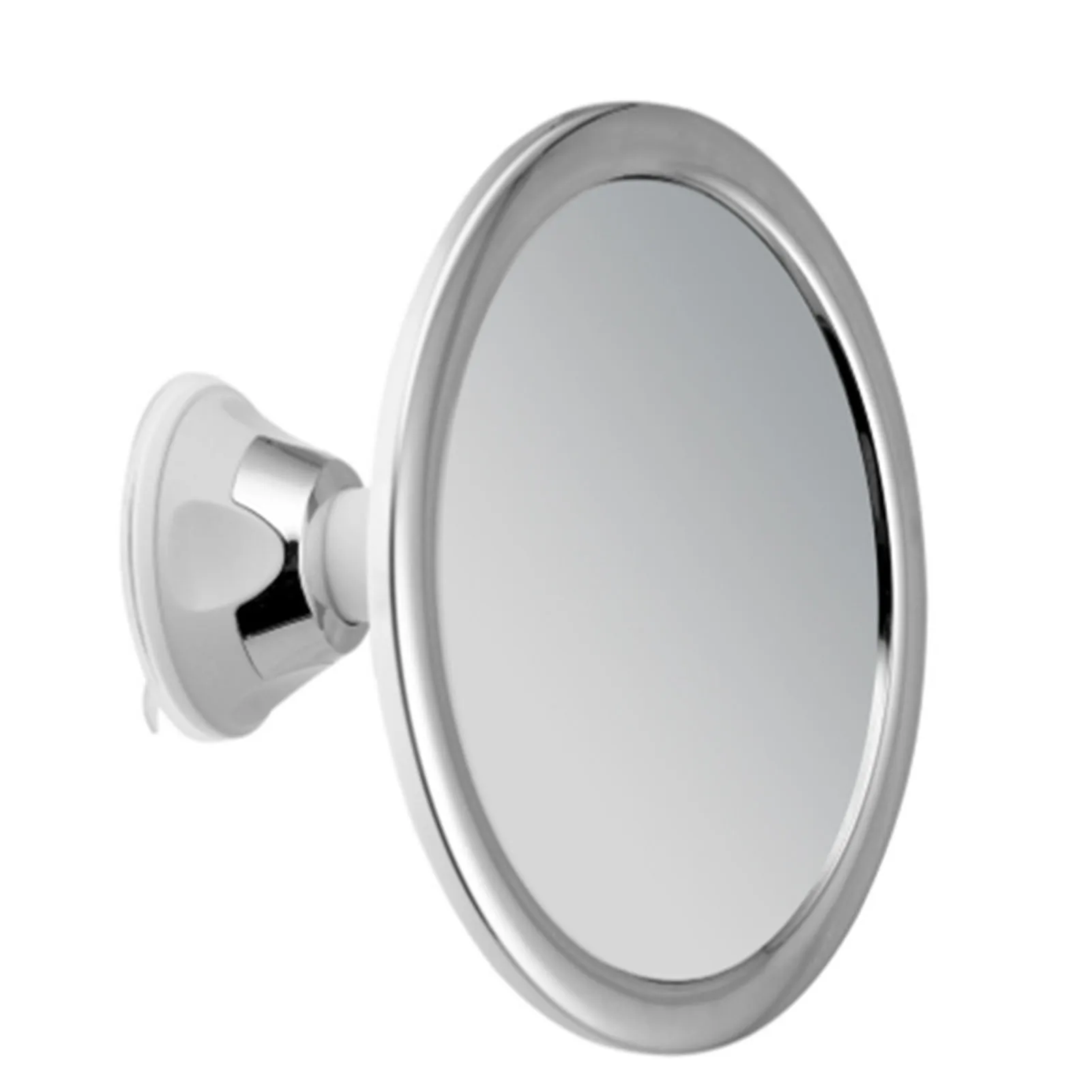 Fogless Makeup Mirror With Holder Suction Cup 360 Rotation Shower Shave Round Mirrors Bathroom Mirrors Washroom Fog