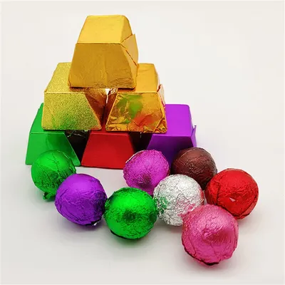 Foil Chocolate Wrappers (100Pcs) Foil Chocolate Wrappers (100Pcs)
