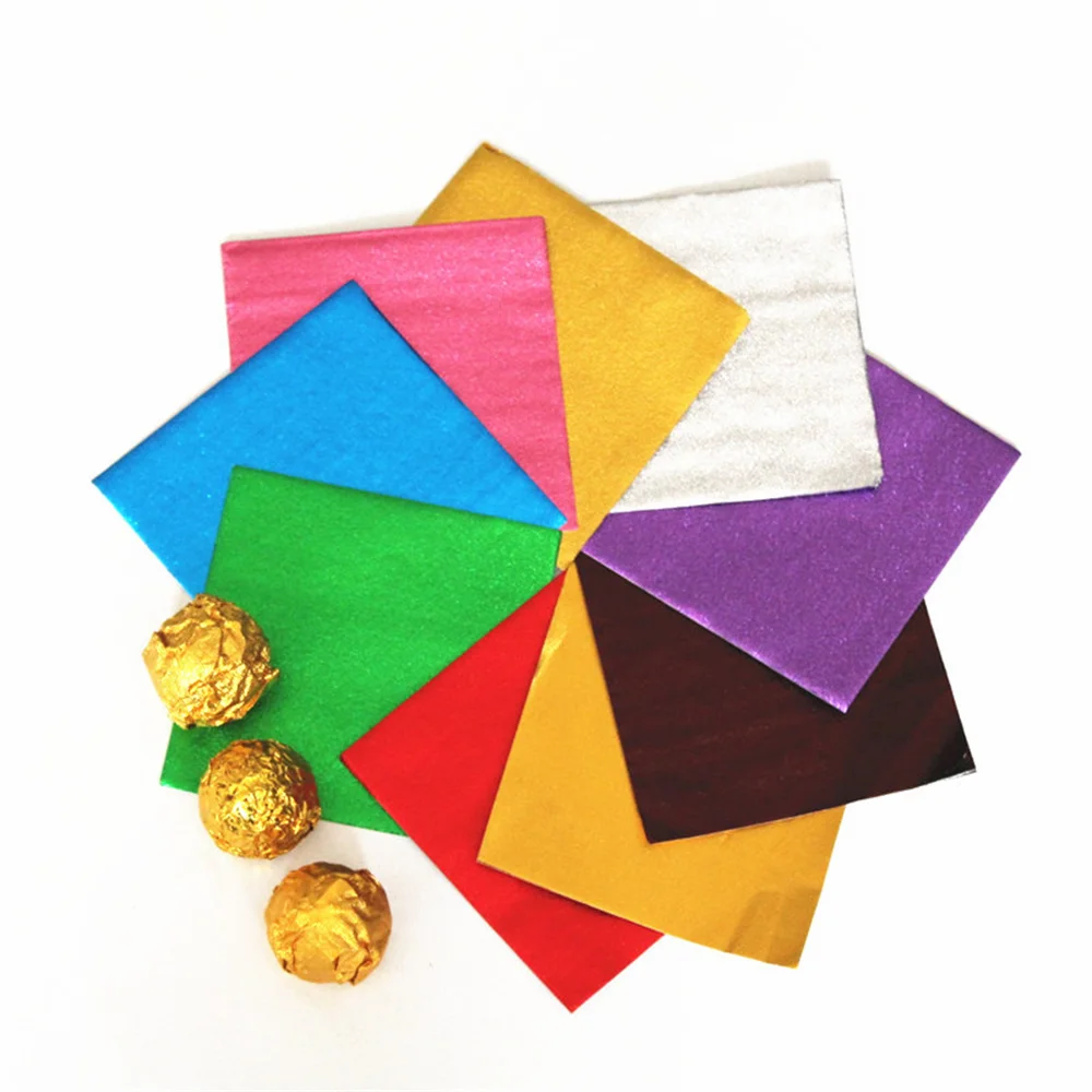 Foil Chocolate Wrappers (100Pcs) Foil Chocolate Wrappers (100Pcs)
