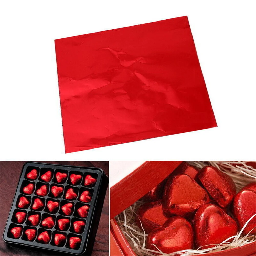 Foil Chocolate Wrappers (100Pcs) Foil Chocolate Wrappers (100Pcs)