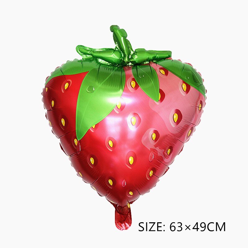 Foil Fruit Balloon Party Decor