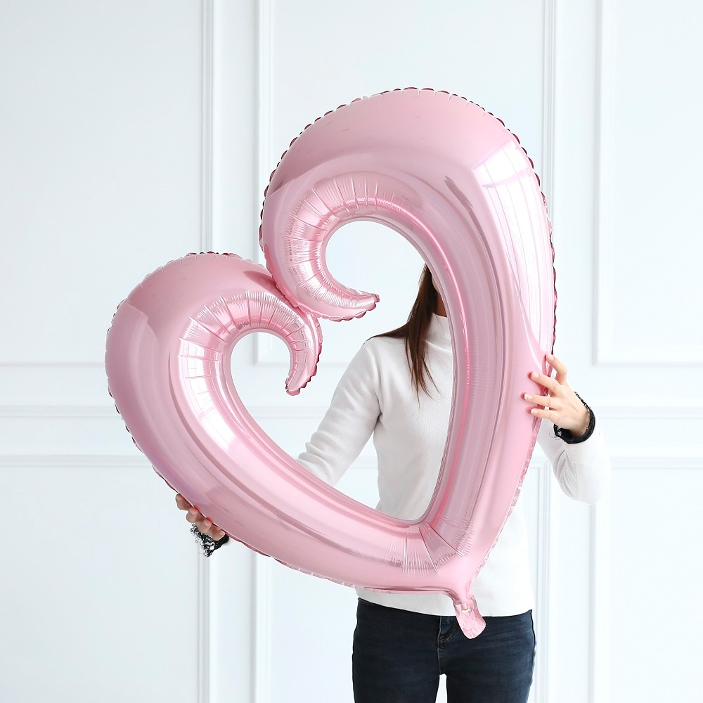 Foil Heart Balloon Decor For Parties