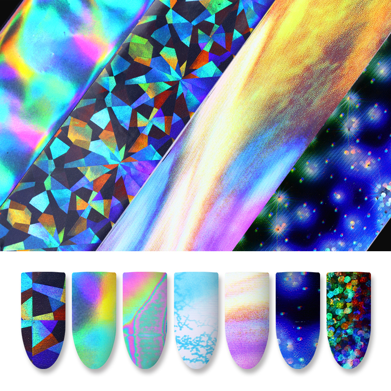 Foil Nail Stickers 10 Rolls Foil Nail Stickers 10 Rolls