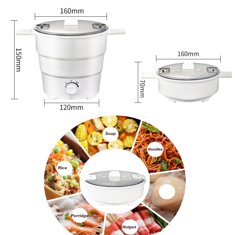 Foldable 2L Portable Electric Pot Foldable 2L Portable Electric Pot