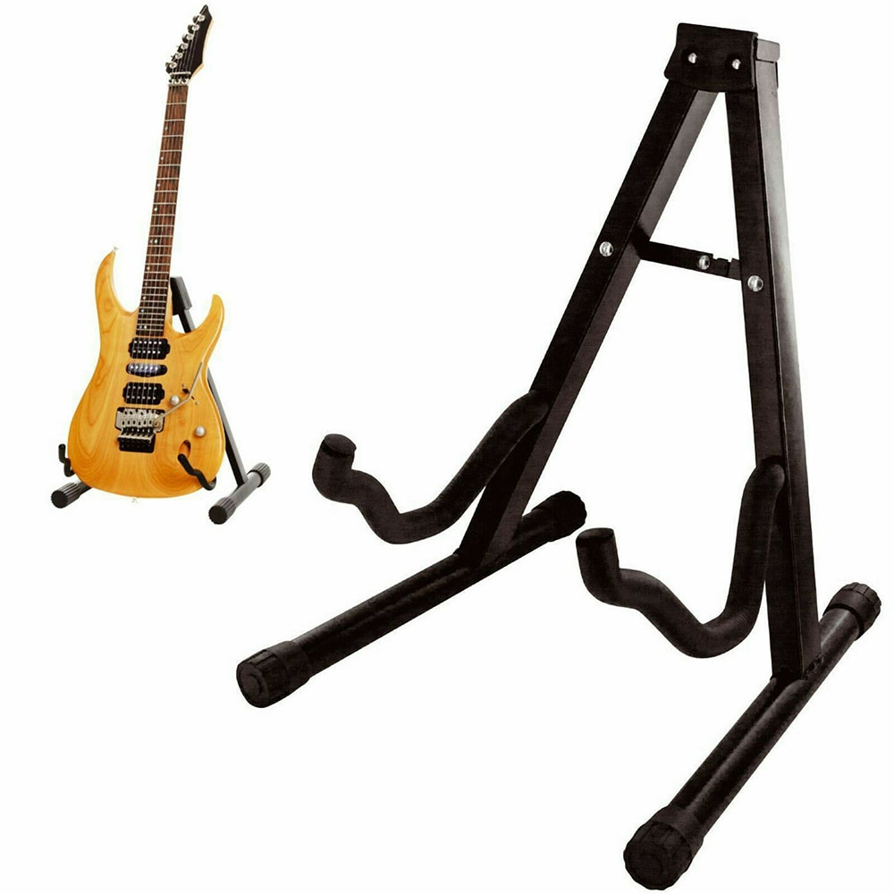 Foldable A Frame Guitar Floor Rack