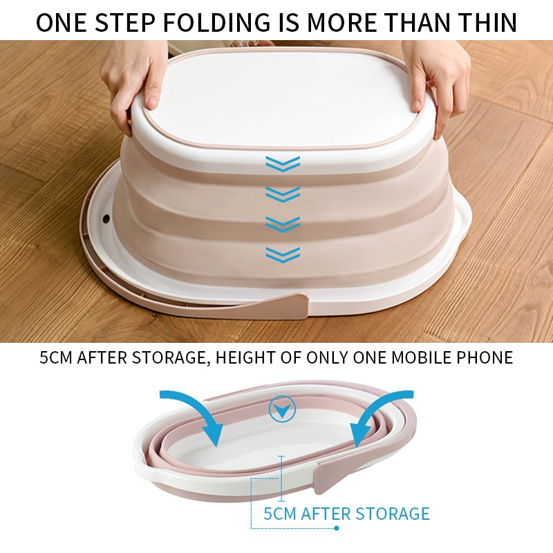 Foldable Basin Home Cleaning Bucket