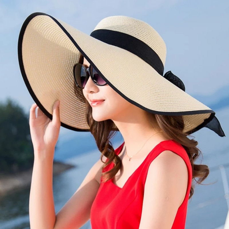 Foldable Beach Hat for Ladies Foldable Beach Hat for Ladies