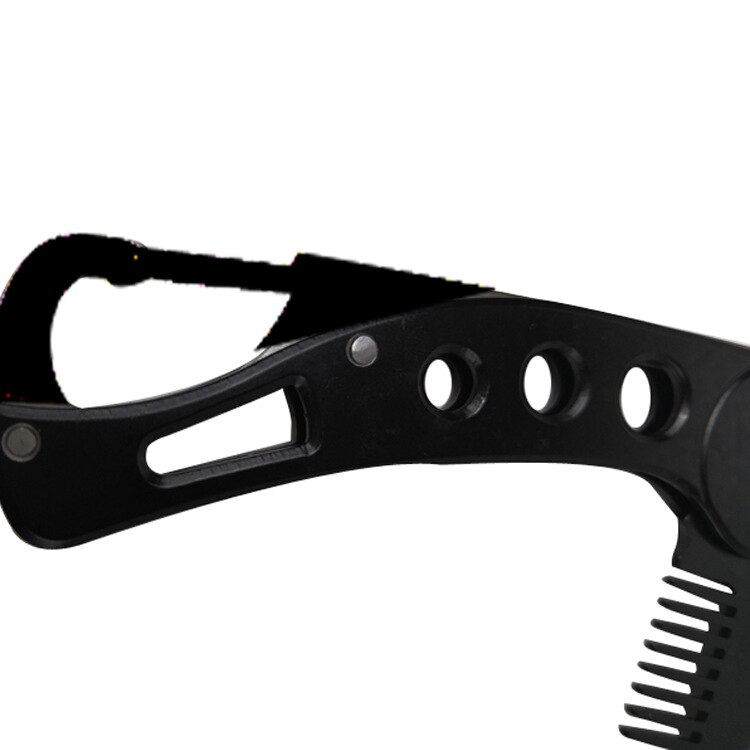 Foldable Beard Comb with Beer Opener