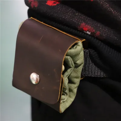 Foldable Canvas Foraging Pouch