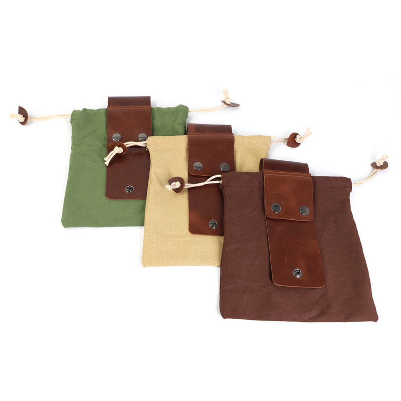 Foldable Canvas Foraging Pouch