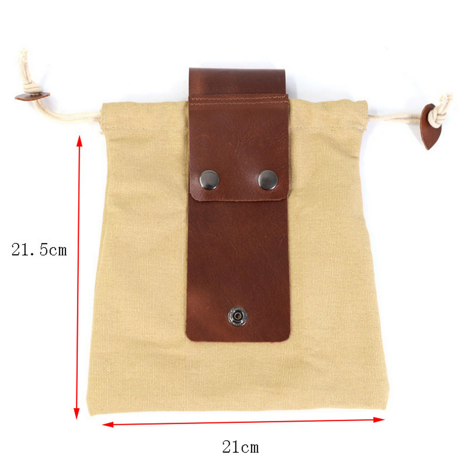 Foldable Canvas Foraging Pouch
