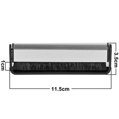 Foldable Carbon Fiber Vinyl Record Brush Foldable Carbon Fiber Vinyl Record Brush
