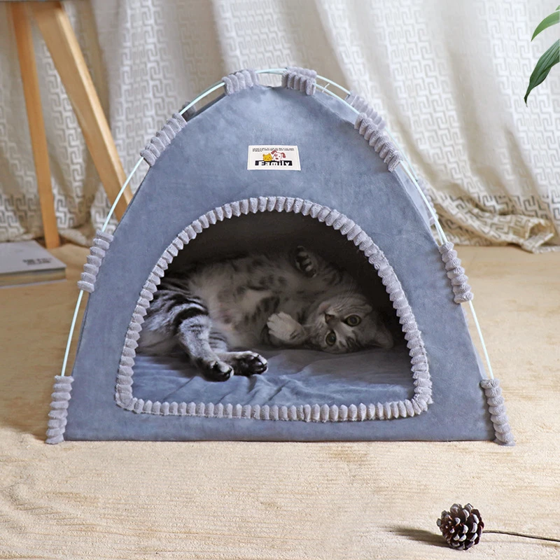 Foldable Cat House Pet Tent Four Seasons Universal Cat and Dog Pet Nest Summer Cool Mat Outdoor Portable Foldable Foldable Cat House Pet Tent Four Seasons Universal Cat and Dog Pet Nest Summer Cool Mat Outdoor Portable Foldable