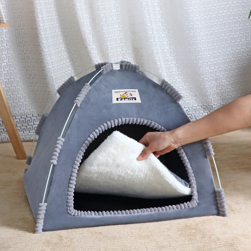 Foldable Cat House Pet Tent Four Seasons Universal Cat and Dog Pet Nest Summer Cool Mat Outdoor Portable Foldable Foldable Cat House Pet Tent Four Seasons Universal Cat and Dog Pet Nest Summer Cool Mat Outdoor Portable Foldable