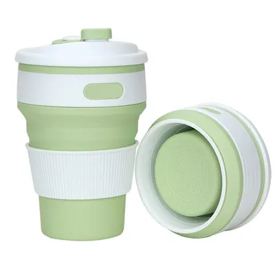 Foldable Coffee Cup Silicone Travel Mug