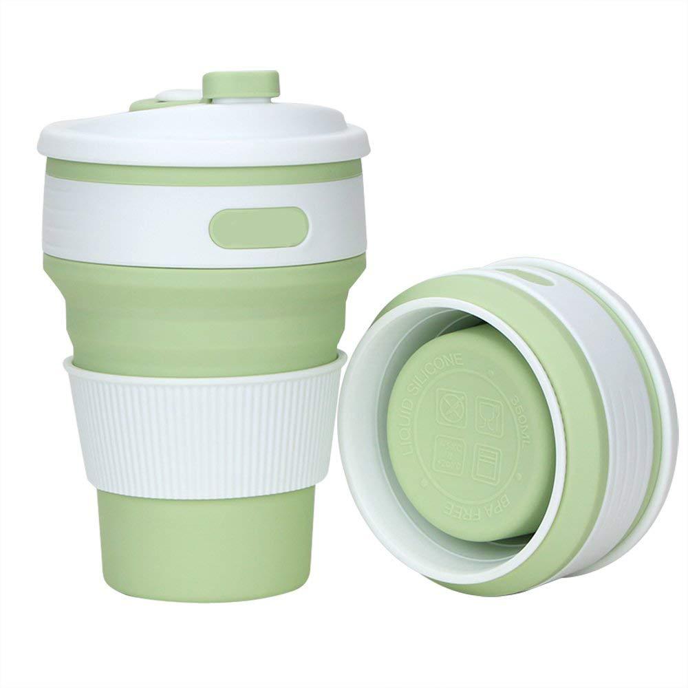 Foldable Coffee Cup Silicone Travel Mug