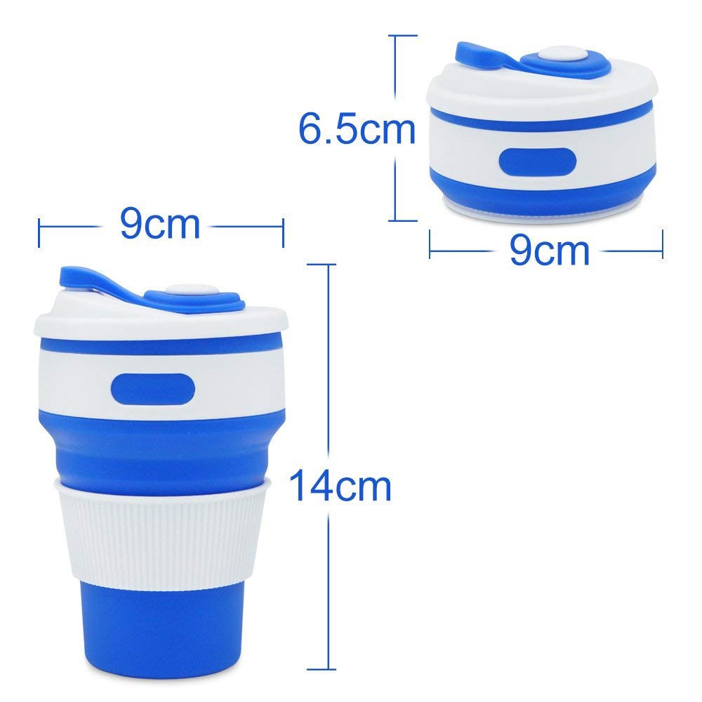 Foldable Coffee Cup Silicone Travel Mug
