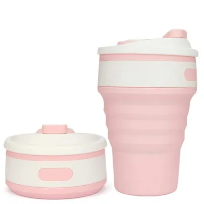 Foldable Coffee Cup Silicone Travel Mug