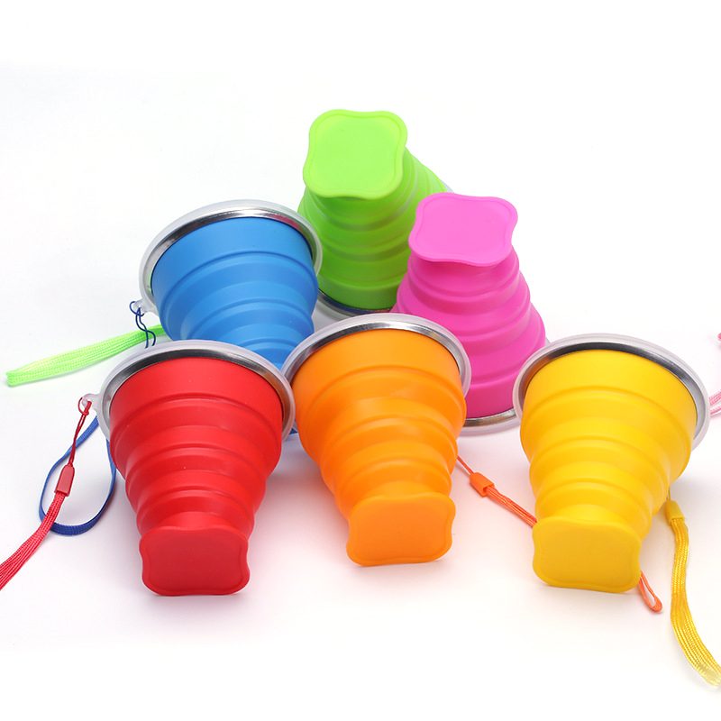 Foldable Cup Collapsible Silicone Cup Foldable Cup Collapsible Silicone Cup