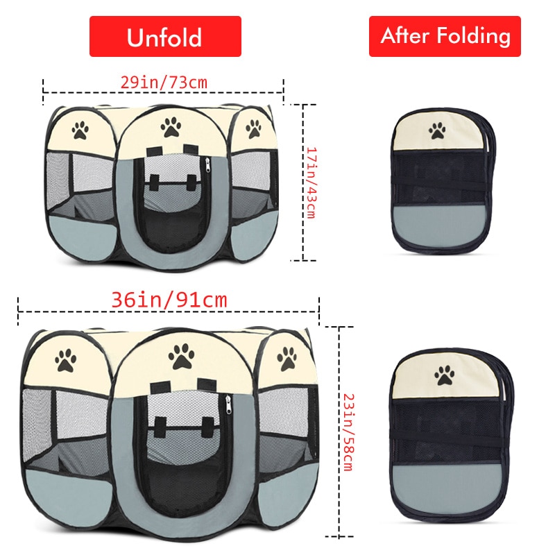Foldable Dog Kennel Portable Pet Playpen Foldable Dog Kennel Portable Pet Playpen