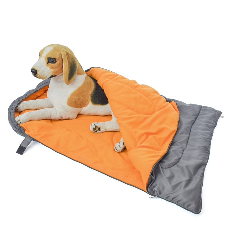 Foldable Dog Sleeping Bag with Storage Pouch