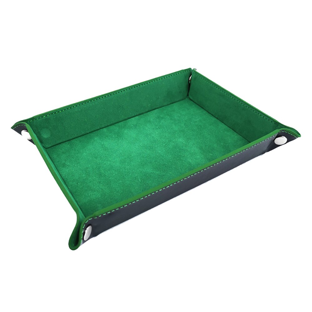 Foldable Flannelette Leather Dice Tray Foldable Flannelette Leather Dice Tray