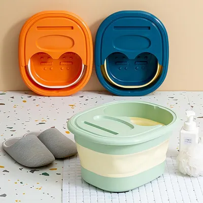 Foldable Foot Soak Tub with Cover Foldable Foot Soak Tub with Cover
