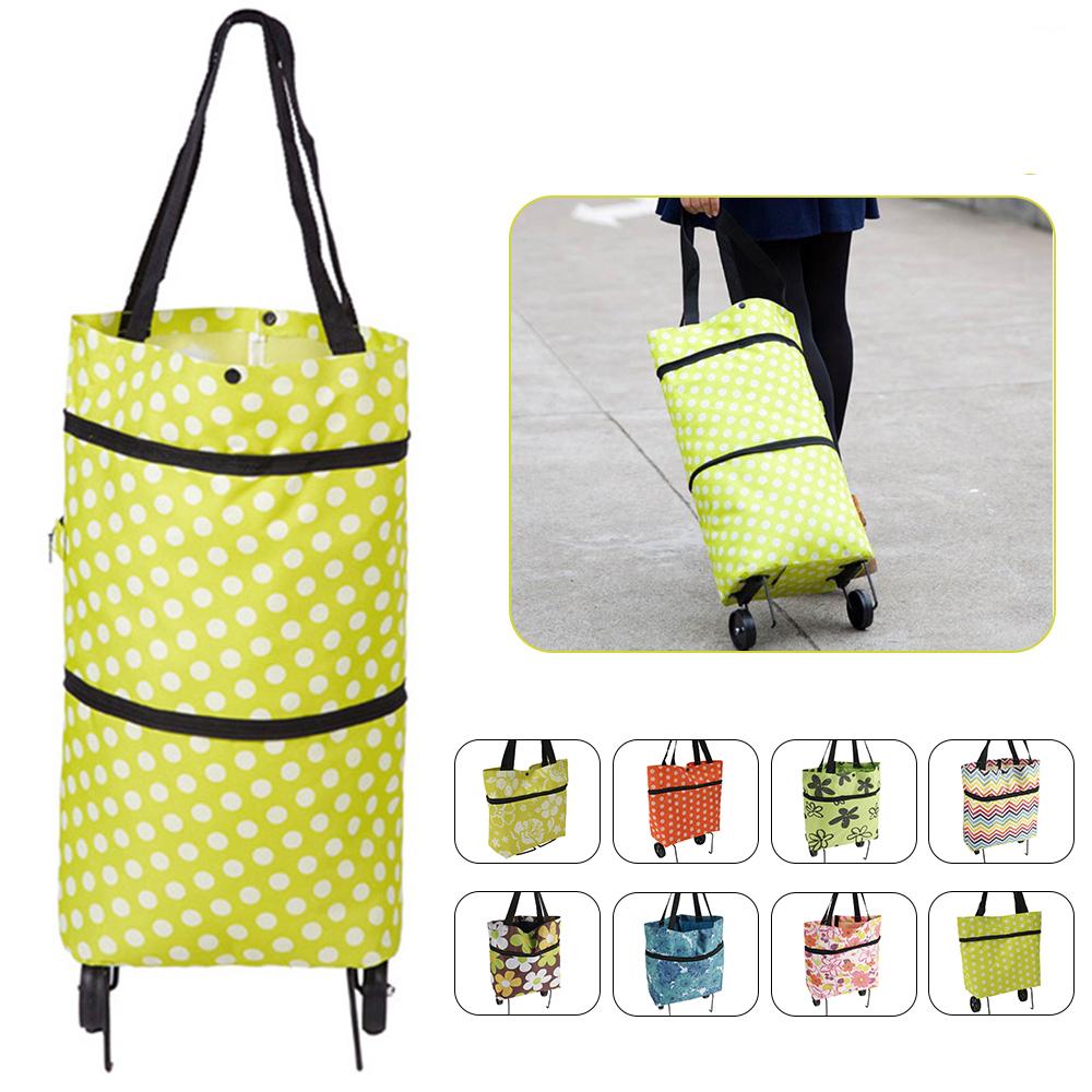 Foldable Grocery Trolley Tote