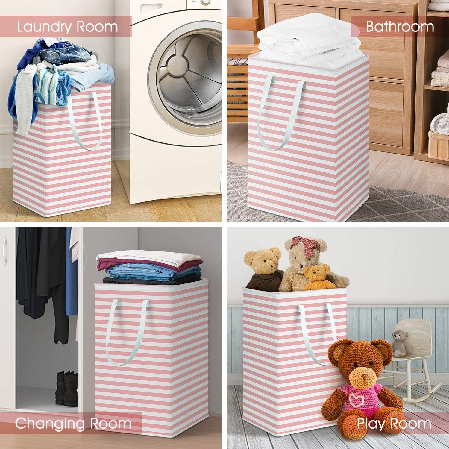 Foldable Hamper 75L Laundry Basket Foldable Hamper 75L Laundry Basket