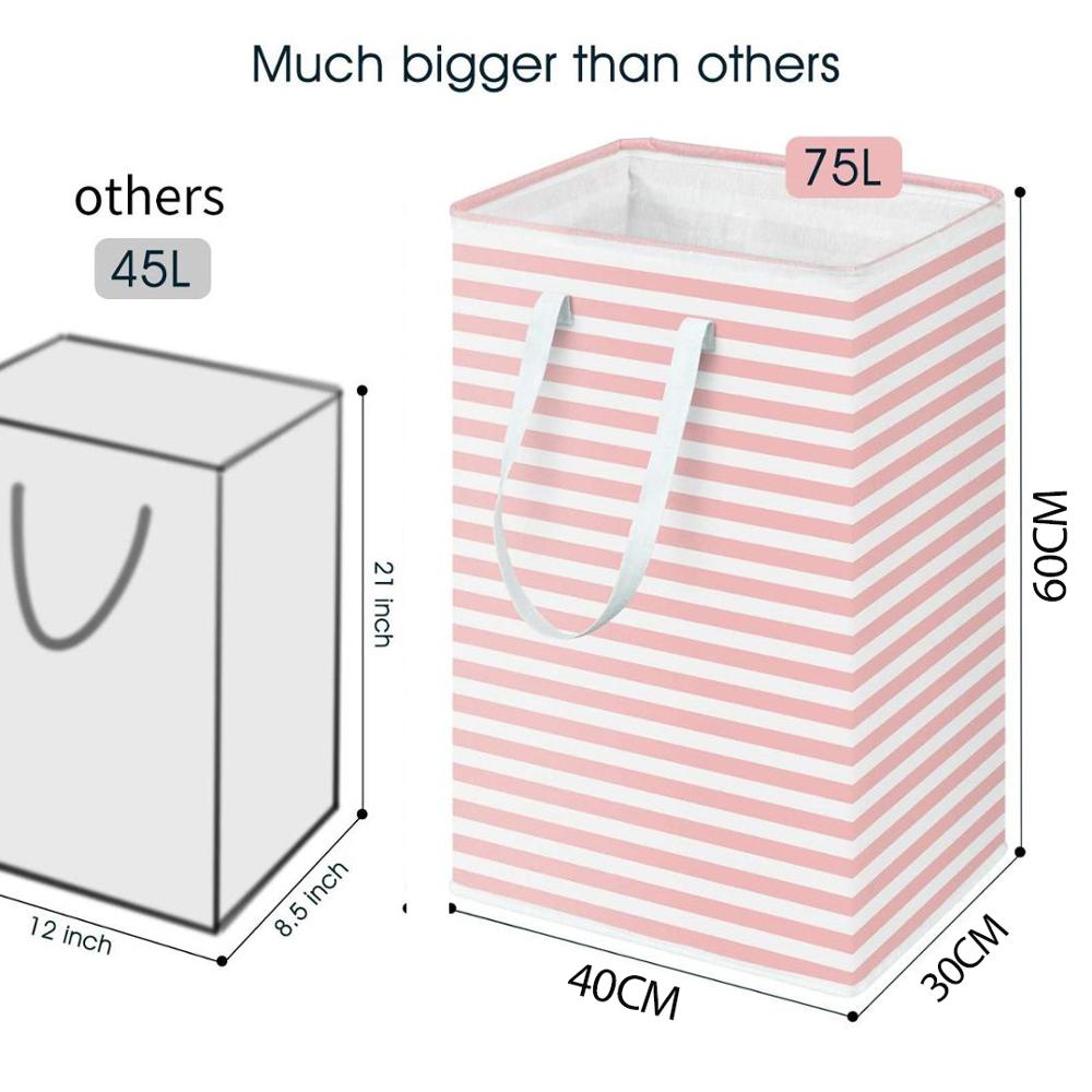 Foldable Hamper 75L Laundry Basket Foldable Hamper 75L Laundry Basket