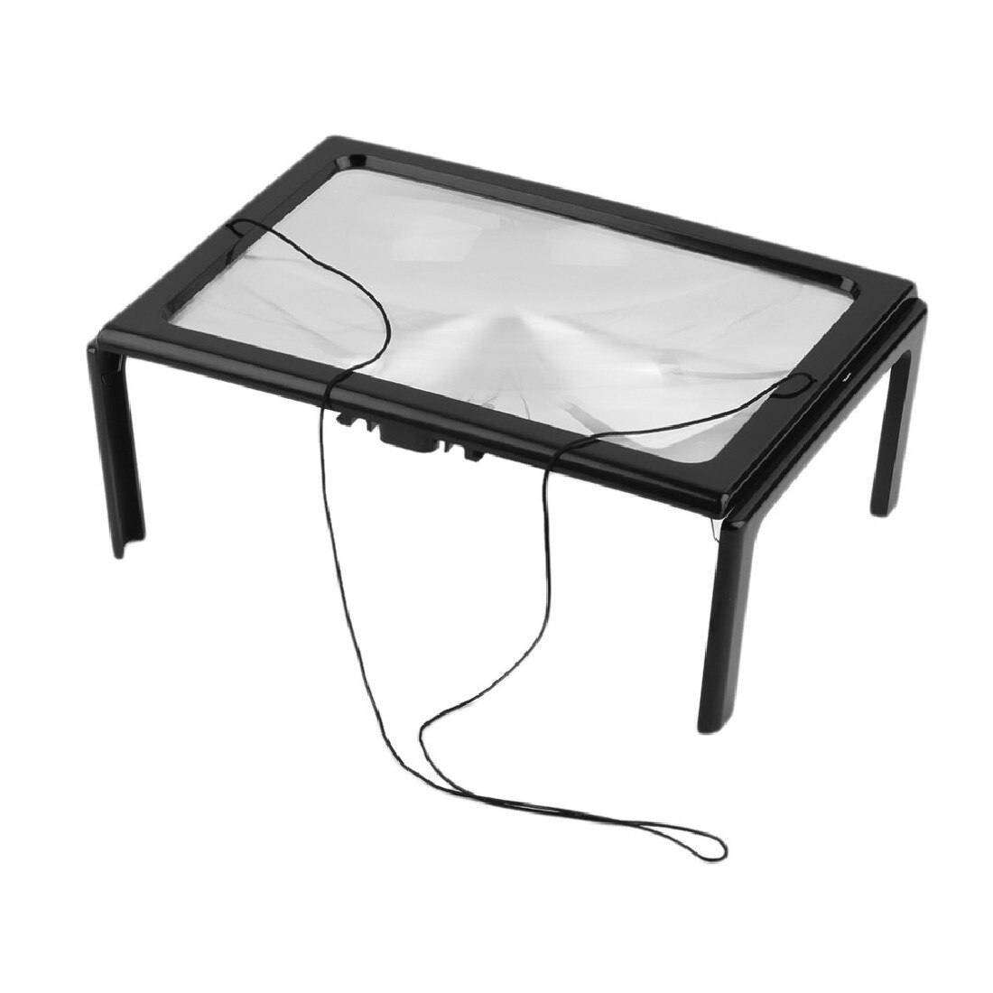 Foldable Hands Free Magnifier with Light