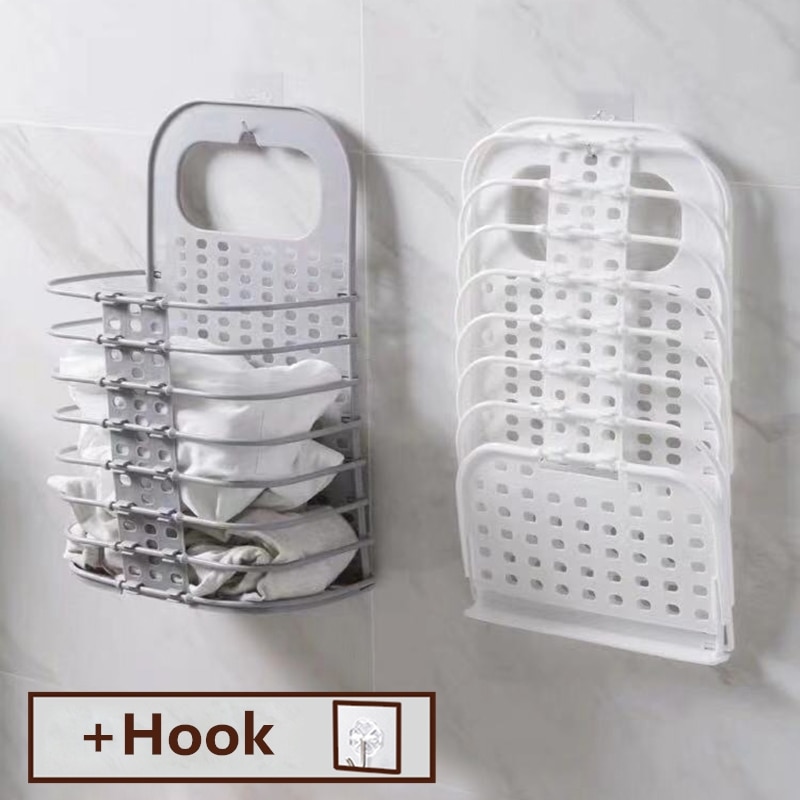 Foldable Hanging Laundry Basket Foldable Hanging Laundry Basket