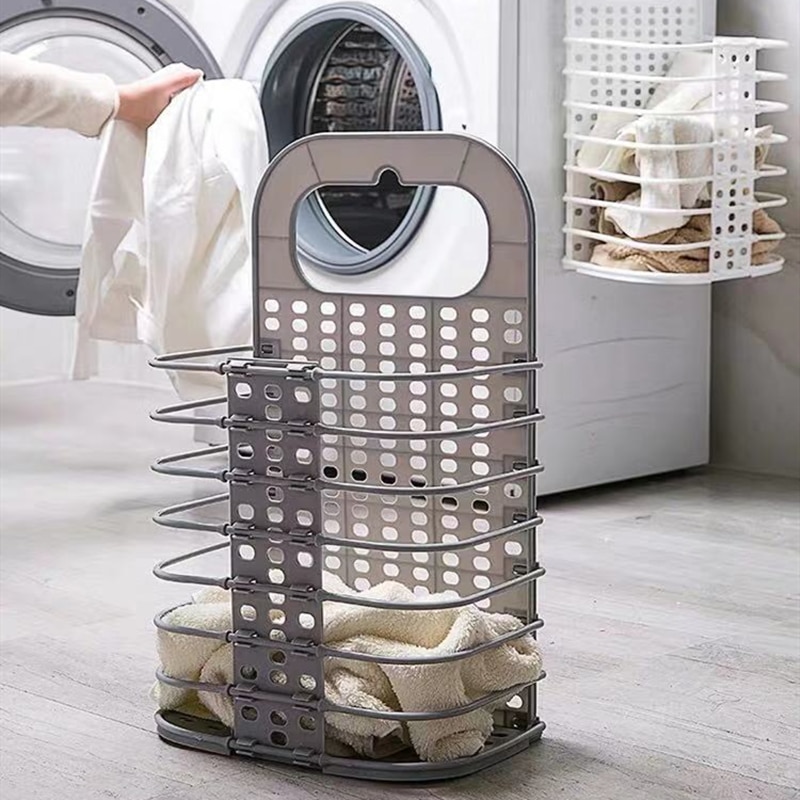 Foldable Hanging Laundry Basket Foldable Hanging Laundry Basket