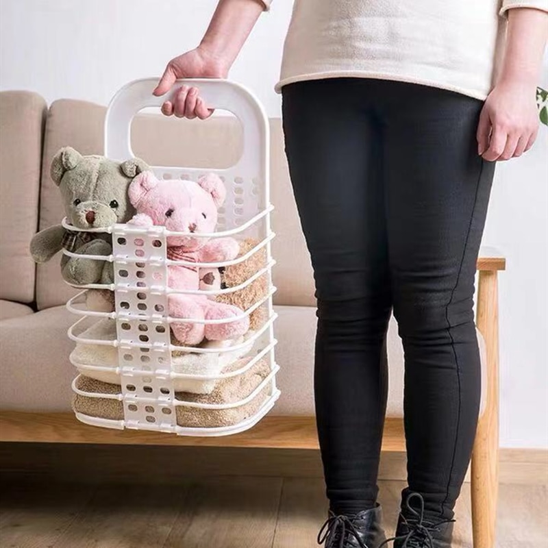 Foldable Hanging Laundry Basket Foldable Hanging Laundry Basket