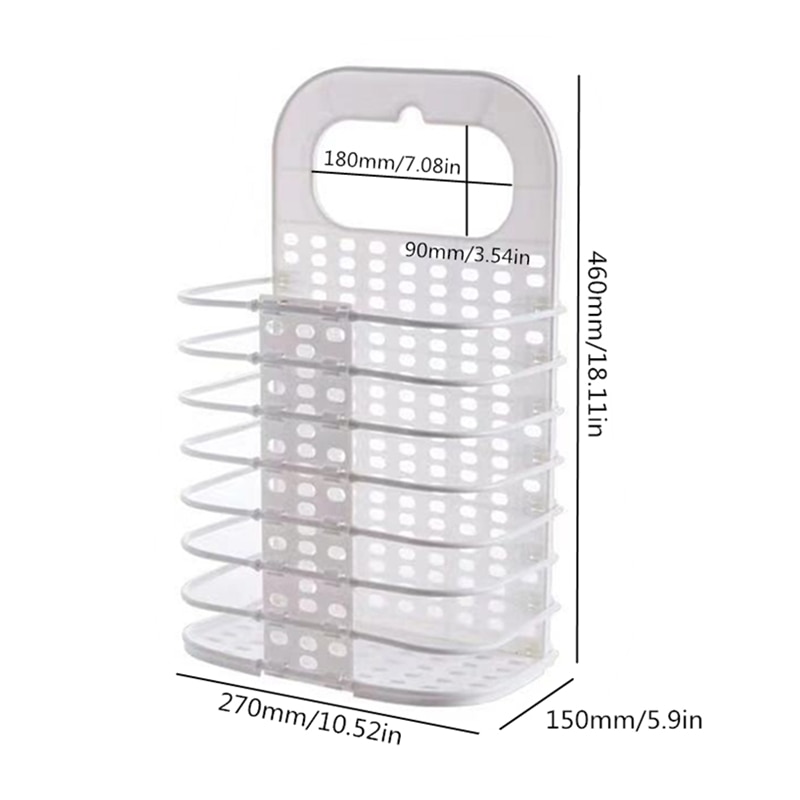 Foldable Hanging Laundry Basket Foldable Hanging Laundry Basket