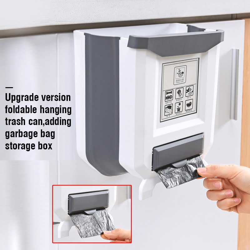 Foldable Hanging Trash Bin Foldable Hanging Trash Bin