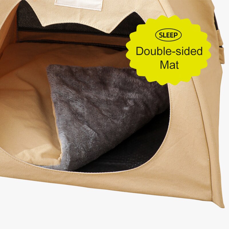 Foldable Indoor Cat Tent
